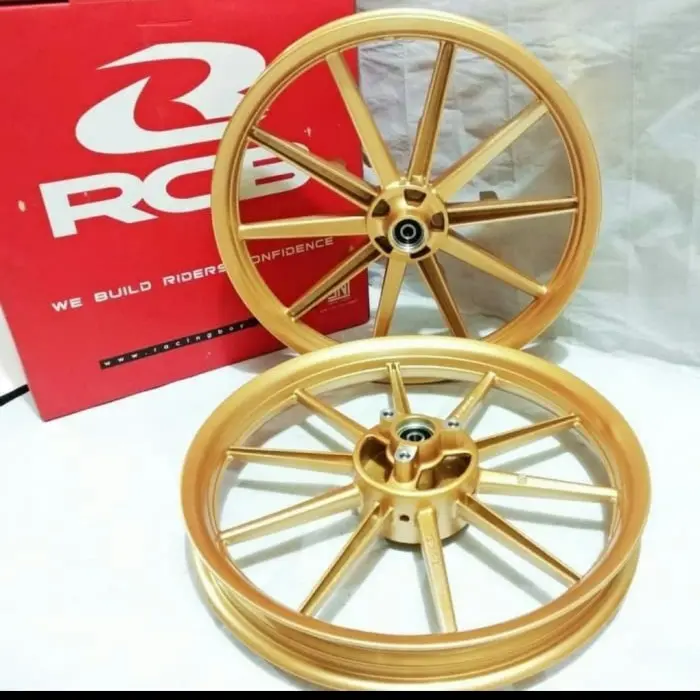 VELG RACING BOY RCB SUZUKI SATRIA FU 150 TYPE 811 GOLD 0