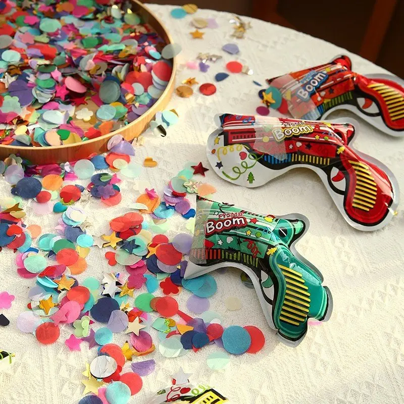 Phụt Bắn Kim Tuyến Confetti Vui Nhộn Cho Tiệc Sinh Nhật, Đám Cưới, Party 1