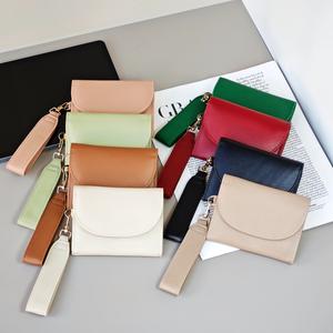 Dompet Wanita, Berbilang Petak, dengan Tali, untuk Kad, Tunai dan Syiling, Dompet, untuk Kegunaan Harian, Wallets Selempang