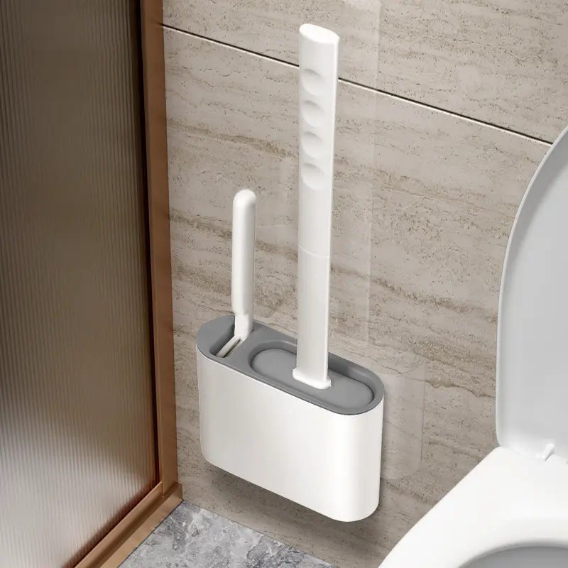 Silicone toilet brush, house toilet brush, bathroom toilet brush, bathroom brush, wall mounted toilet brush, toilet brush cleaning set