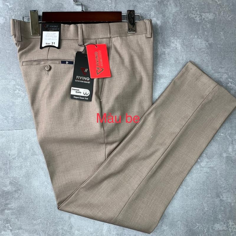 Quần tây Fivino cạp chun ẩn ống  đứng 18 đến 21 cm tuỳ size