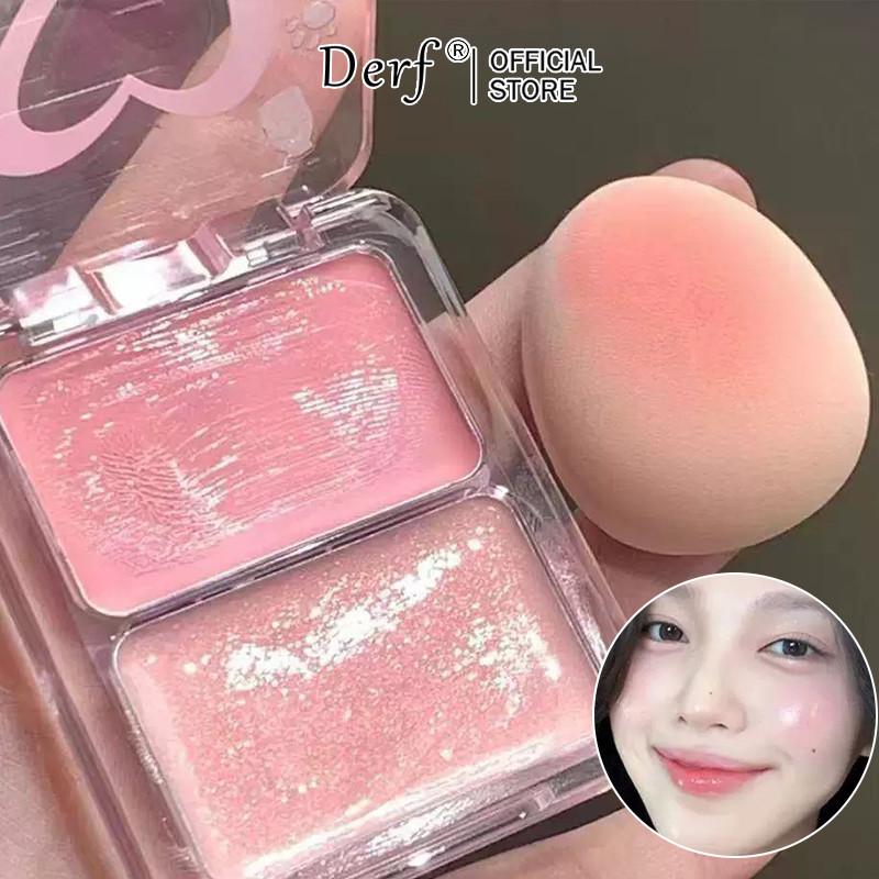 Phấn má hồng 2 màu dạng lỏng má hồng mềm ,má mọng nước, bôi trên má, mắt, dễ pha trộn Liquid blush