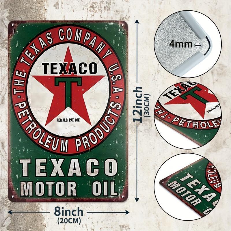Product Introduction of Vintage Metal Tin Sign, 8 Counts/set Retro Garage Sign, Wall Decor for Home Living Room Bedroom Office, Man Cave Decor, Gift 2