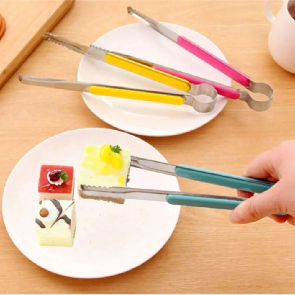Phụ Kiện Nhà Bếp Bánh Mì Nướng Mini Băng Giá Dụng Cụ Cầm Tay Cho Salad Kẹp Nhà Bếp Kẹp Gắp Bánh Mì Kẹp Thực Phẩm Kẹp BBQ