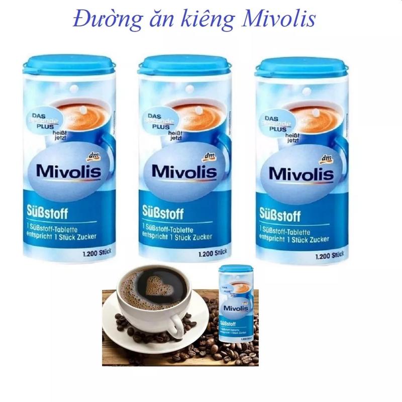  ĐƯỜNG ĂN KIÊNG MIVOLIS CHO KETO DAS  HỘP 1200 VIÊN 