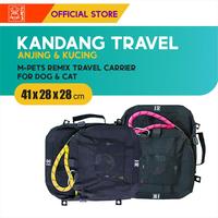 Gambar M-Pets Remix Travel Carrier 2IN1 / Kandang Travel Hewan - Black Yellow, kandang travel anjing kucing dari M-Pets Volk Pets Indonesia Kota Tangerang 4 Tokopedia