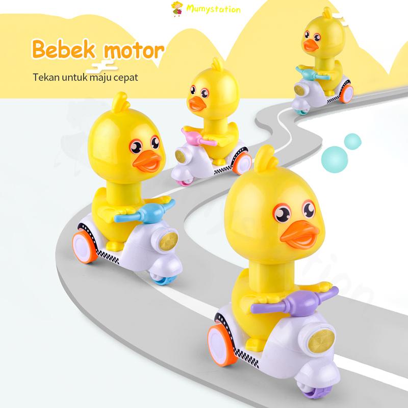 Product Introduction of Mumystation Mainan bebek motor tanpa baterai mainan anak bayi lucu bebek Permainan Plastik Toys Toys 11