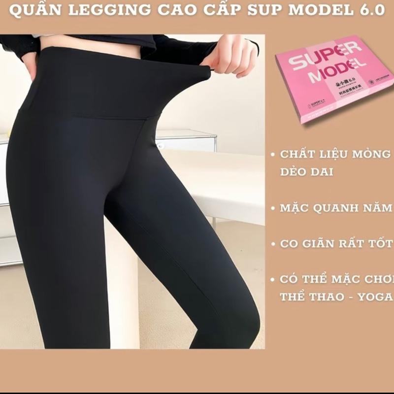  Quần Legging cạp cao chất su Đúc full hộp Hồng hàng QCCC ĐỦ SIZE Women Nữ 