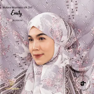Mukena Dewasa Maxmara 2in1 Amara series atasan bawahan Mewah Traveling
