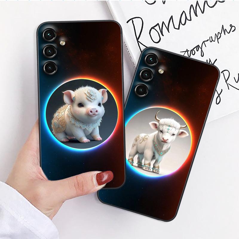  Ốp lưng dành cho Samsung A14 4G   A14 5G   A24   A34 5G   A54 5G in 12 con giáp cute siêu đẹp bền rẻ 