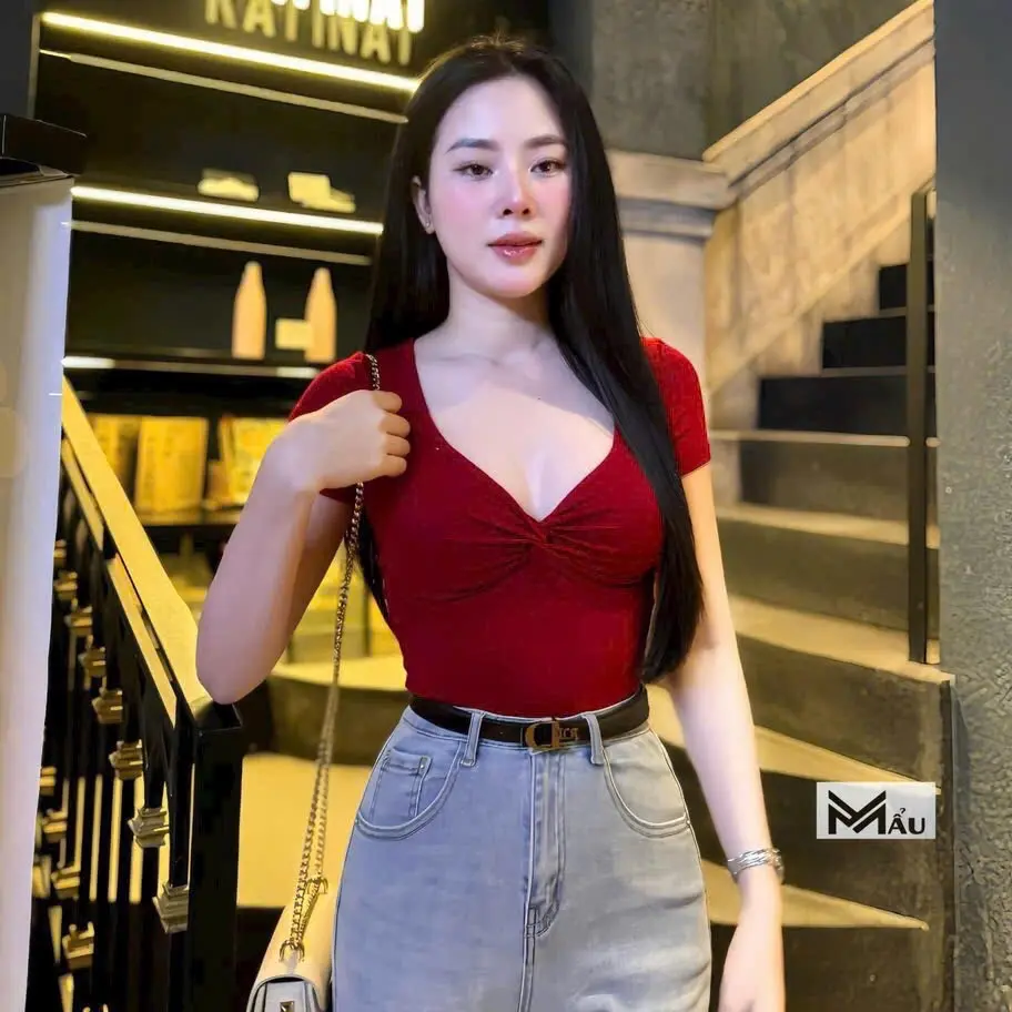 Áo thun nữ tay ngắn chất cotton mềm mịn (5.5)