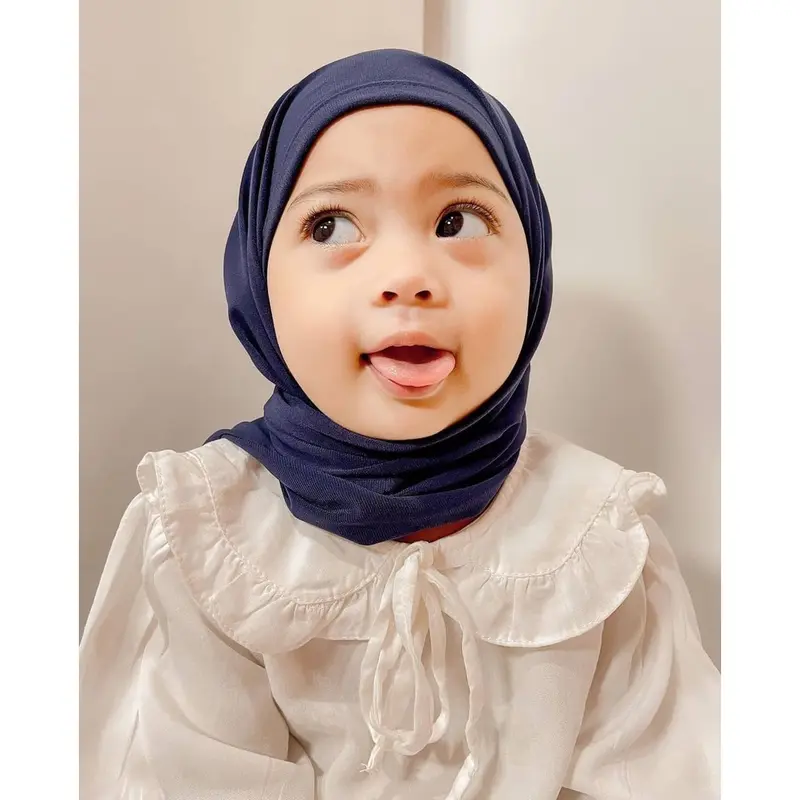 Kerudung CAMILA (0-1th) Hijab Camila Pashmina Instan Almeera Segitiga Anak Balita Muslim 2
