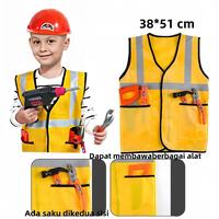 Gambar BESTY Toolbox Kit Alat Berpura-pura untuk Anak-anak, Bermain Alat Perbaikan, Mainan Konstruksi Plastik dengan Obeng - 38Pcs+TasMes dari BESTY Online Mall Kab. Jepara 5 Tokopedia