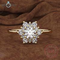 Gambar HIWANGO Cincin Emas Wanita Zircon AAAAA - Emas, Nomor 6 dari HIWANGO Kab. Gresik 1 Tokopedia