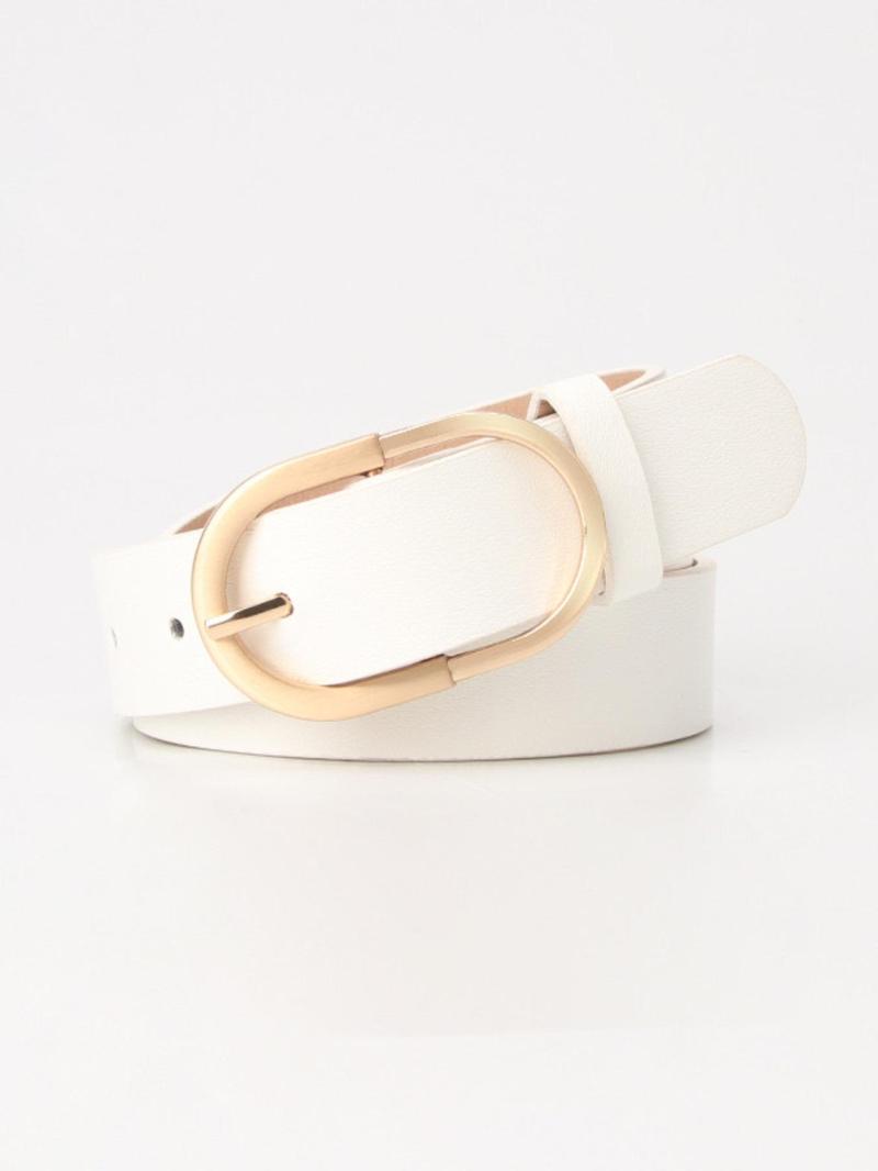 Product Introduction of Women's Minimalist Temperament Solid Color Belt, Fashionable Belt for Daily Clothing Decor, Trendy All-match & Exquisite Belt for Birthday Gift 6