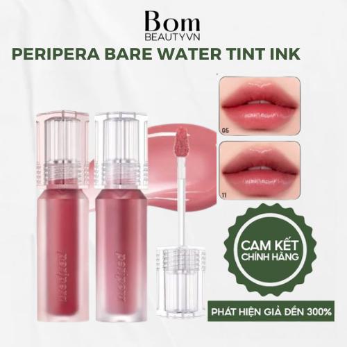 SON TINT BÓNG  PERIPERA BARE WATER TINT INK 3.8g
