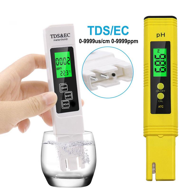 Bút đo PH đã hiệu chỉnh đo nước bể cá đo ao nuôi tôm cá đo nước sạch đo nước trồng rau đi kèm 2 gói hiệu chỉnh