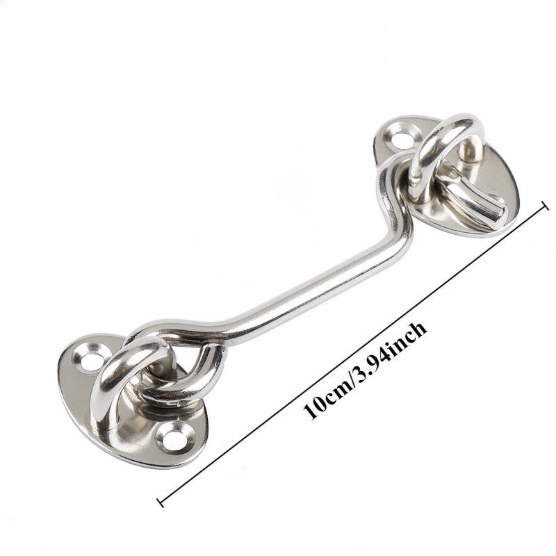 Product Introduction of 5-in-1 Door & Window Windproof Hook, Durable Safety Lock Pin, Rust & Corrosion Resistant Hook Suitable for Door & Window 6