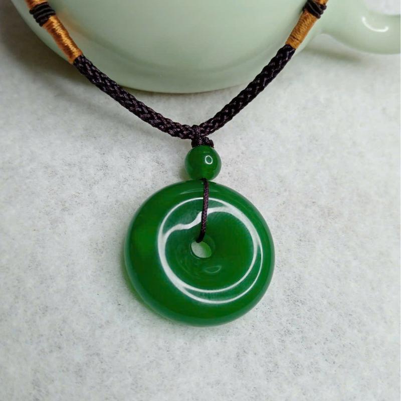 Dây chuyền đá mặt dồng điếu cho phụ nữ - Women, Charm Trang Sức Vòng Cổ 2