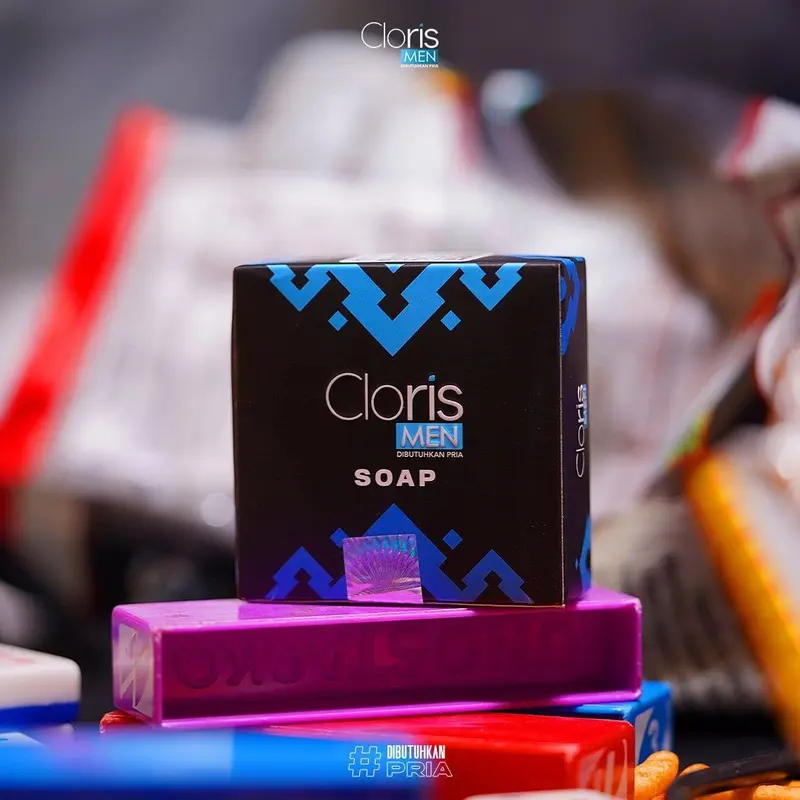 Clorismen Paket  Hemat Soap 80gr + Soap 40gr Sabun Pembersih Wajah Mencerahkan Memutihkan Mencegah Jerawat Kontrol Minyak 2