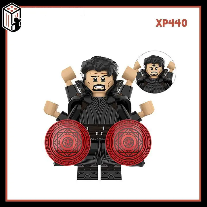 Doctor Strange Đa Vũ Trụ Hỗn Loạn Mẫu 4 Tay Cực Hot Đồ chơi Lắp ráp Siêu Anh Hùng Marvel Bác Sĩ Strange KT1057 6
