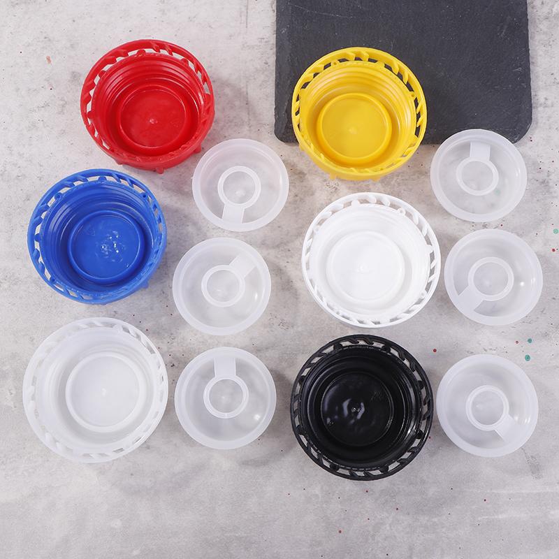 Product Introduction of 1Pc Plastic Ton Bucket Valves Cover Anti-theft Cover IBC Lid Water Liquid Storage IBC Tank Fitting Plastic Cover Cap Adaptor 17