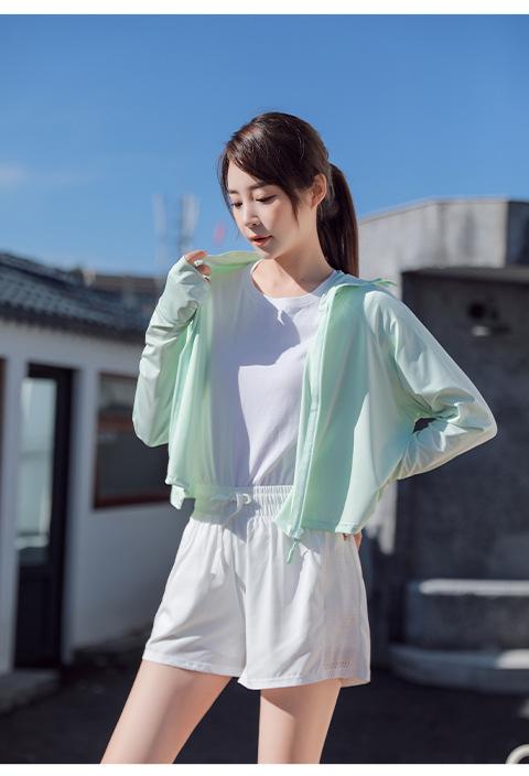 Product Introduction of Ice Silk Sun Protection Clothing Women's Loose Breathable Cloak UV-Proof Sun-Proof Thin Coat Sun-Protective Clothing 13