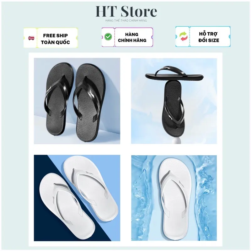 D03 - Dép Tông LN Chính Hãng 2025 - Đế EVA mềm dẻo đi nhẹ , êm , thích chân và siêu bền bỉ , đế ma sát chống trơn trượt và không thấm nước