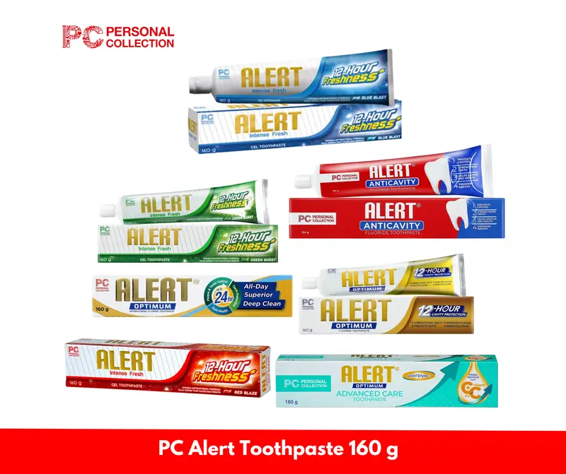 Personal Collection PC Alert Toothpaste 160 g Oral Daily - TikTok Shop ...