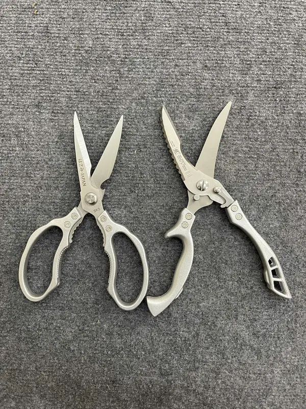 Combo 2  Kéo Cắt Xương Gà Vịt nội địa ĐỨc + Kéo cắt thịt chuẩn nội địa Nhật - thương hiệu uy tín 2