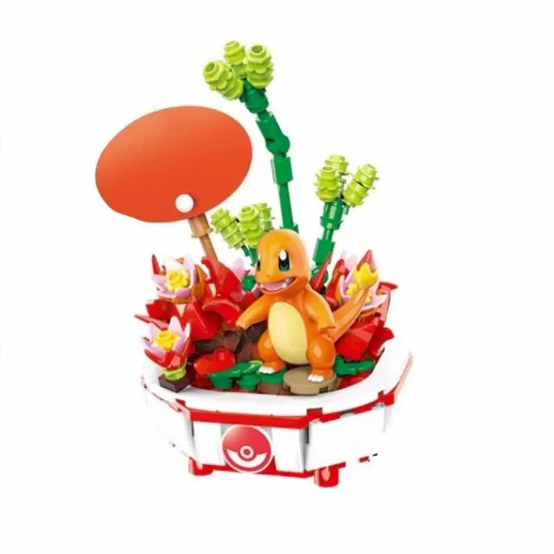 Mini Cute Plant Bonsai Building Blocks, Animal Plant Ornamental Blocks, Building Toys for Kids and Adults, Home Decoration 3