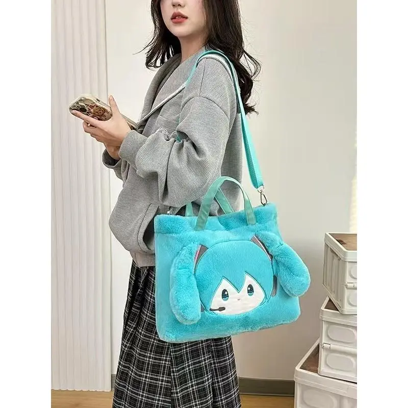 (COD) Tas Hatsune  tas Selempang Wanita Anak anak Fashion Motif Kartun Tas Boneka Tas Tangan Tas ransel SUPERMALL88 Bag 2