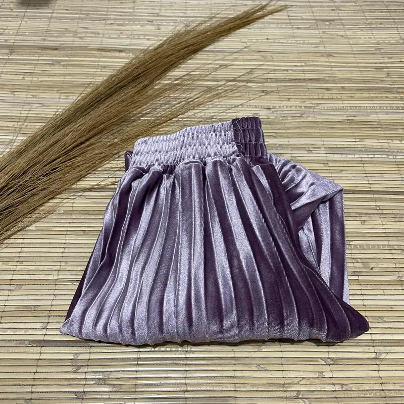 ROK PLISKET BLUDRU PREMIUM PANJANG 7/8 BAHAN TEBAL HALUS WARNA LENGKAP Hrg MURAH Suede Variasi Wanita Motif Bawahan Flanel Rempel Kondangan 6