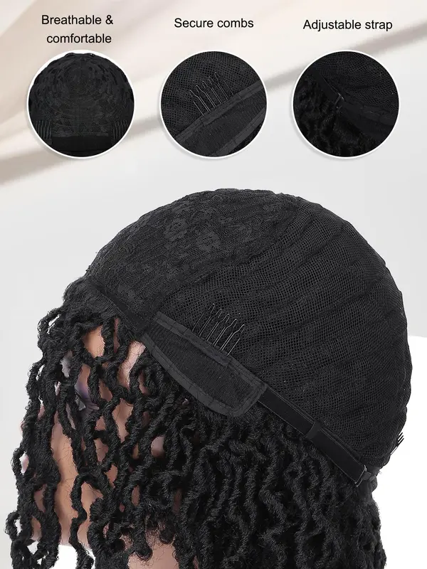 12 Inch Short Wigs for Women, Gorgeous Fluffy Wigs without Bangs, Synthetic Wigs for Party, Daily Use 5