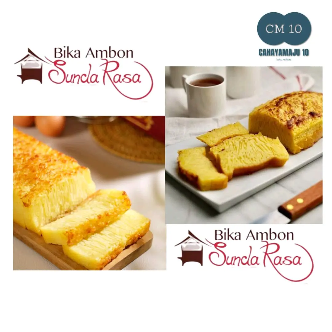 Bika Ambon Sunda Rasa , Kue Bika Ambon Sunda Rasa Sukabumi enak rasanya manis Rendah gula Rendah lemak Kuning Makanan Food