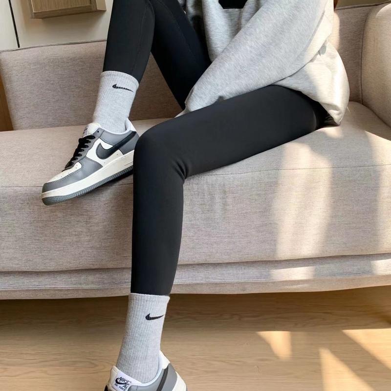 Quần legging lót nỉ siêu ấm Nhung Nữ Đen