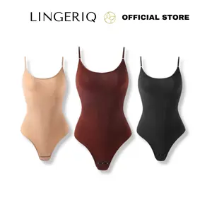 (BS02) Bodysuit shapewear seamless / KORSET bodysuit pembentuk tubuh Tali bisa di adjust