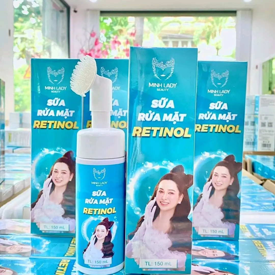 Sửa Rửa Mặt RETINOL 5.0 Minhlady Skincare Chăm Sóc Da