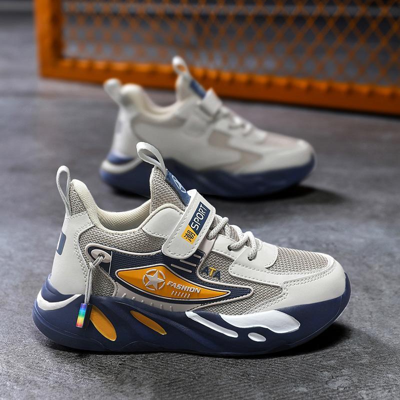 Giày Thể Thao Thoáng Khí Cho Trẻ Em, Giày Lưới Cho Bé Trai, Hàng Có Sẵn Tập Thể Dục Sneaker 1