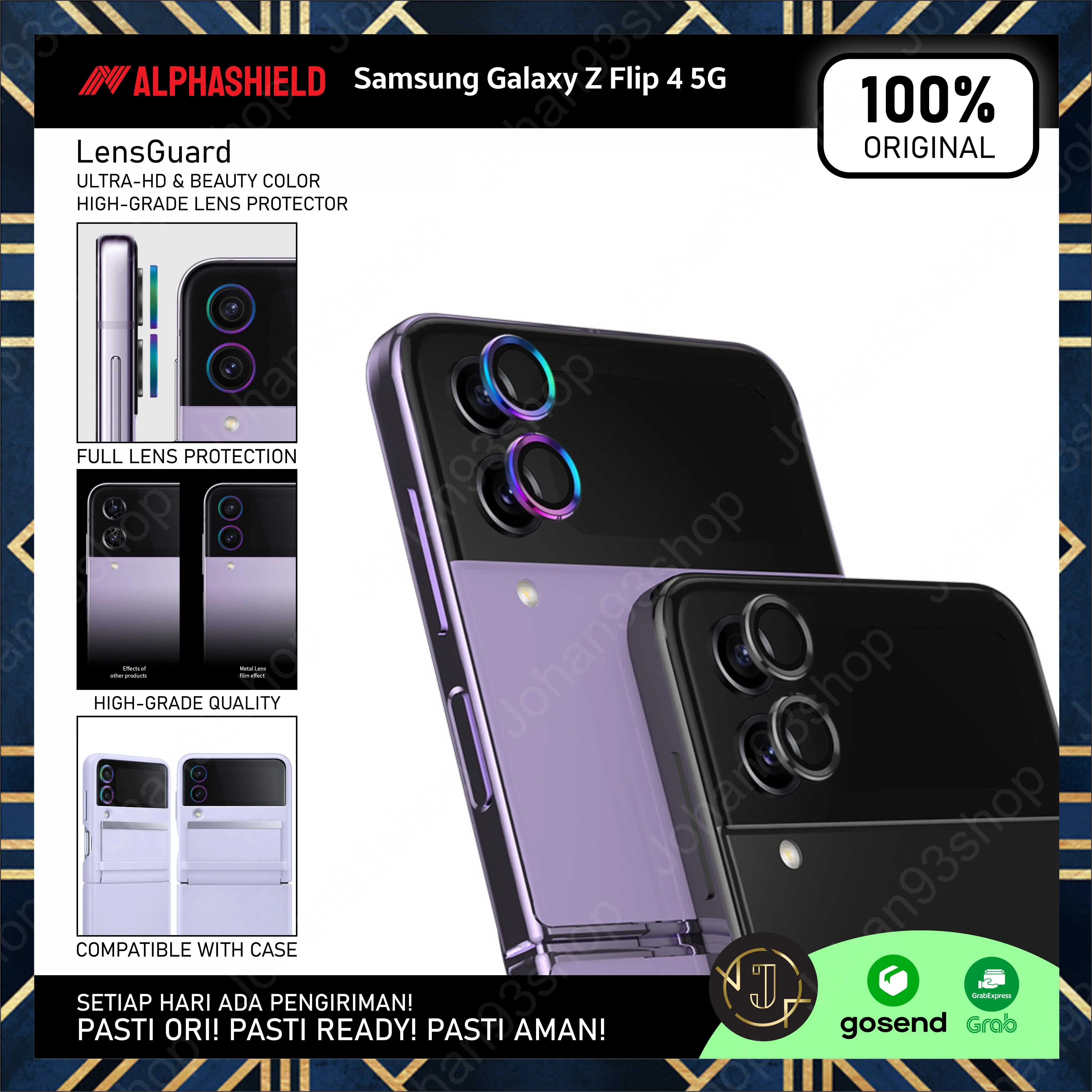 LensGuard Camera Lens Protector Samsung Galaxy Z Flip 4 5G AlphaShield