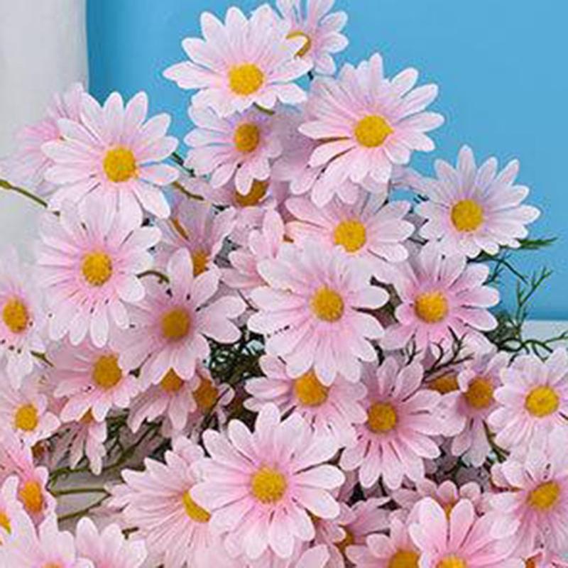 Artificial Silk Daisy Flowers Bouquet Wedding Xmas Party Home Coffee Shop Decor 6