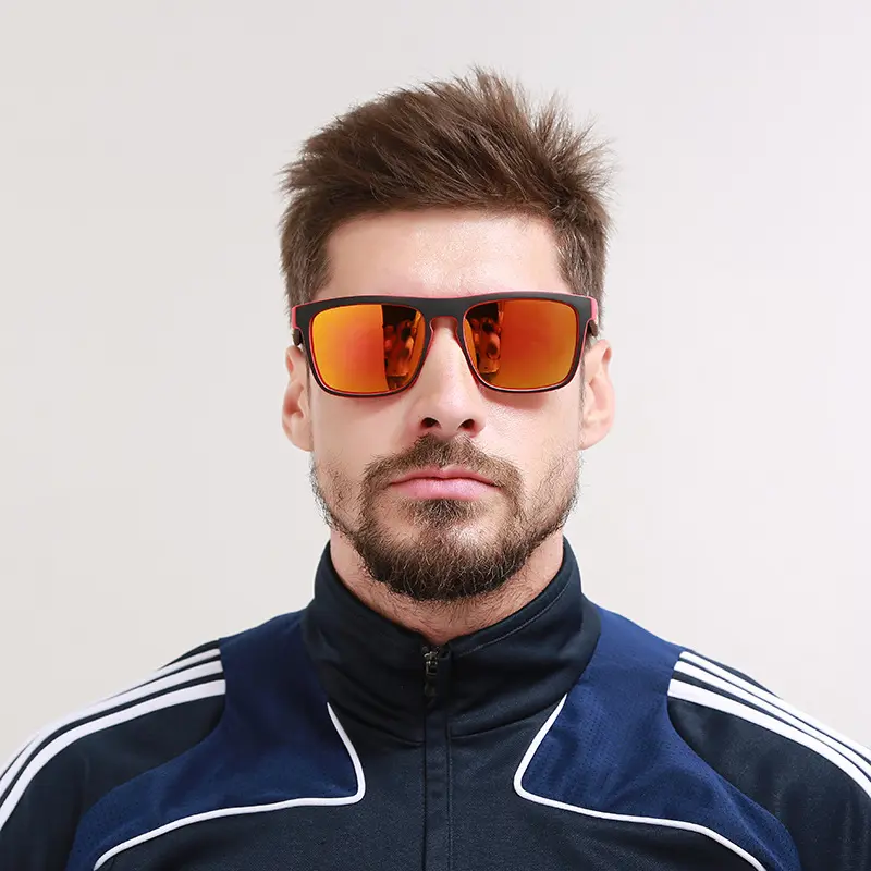 Set Kacamata Kacamata Pria Wanita Polarized Sunglasses Frame Lensa Plastik