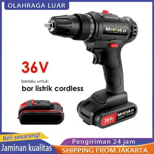 【Baterai Li-ion Alat Bor 15000mAh】21V, Dapat Diisi Ulang | Untuk Bor Tangan/Makita, 1 Baterai, Alat Listrik