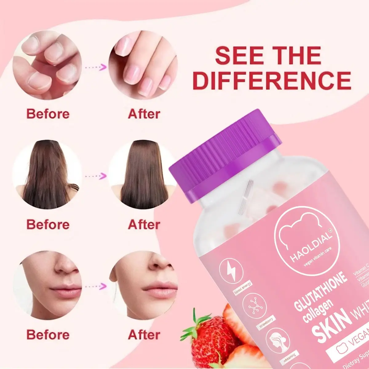 Local Seller BUY 1 TAKE 2 Glutathione Collagen Glow Gummies Improve Energy and Immunity Glutathione Gummy Local Seller BUY 1 TAKE 2 Glutathione Collagen Glow Gummies Improve Energy and Immunity Glutathione Gummy