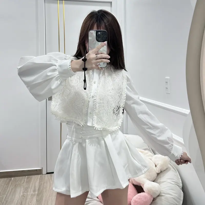 [BONGCHA.STORE] Cara Set ren phối tiểu thư điệu đà sang chảnh 1