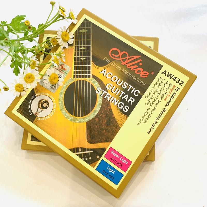Bộ 6 dây đàn guitar Accoustic Alice AW432
