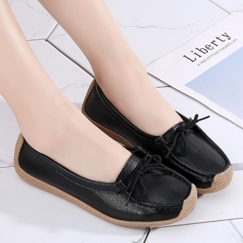 Product Introduction of JINTOHO Summer Women Fashion Casual Shoes Leather Slip-on Luxury Lofers Ladies Designer Sneakers Hollow Out Breathable Women Flat Shoes 24