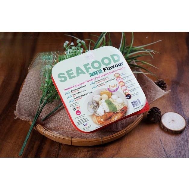 Product Introduction of Self Heating Hot Pot 250g| Tom Yum Curry Seafood Instant live  selling  china  noodles 5