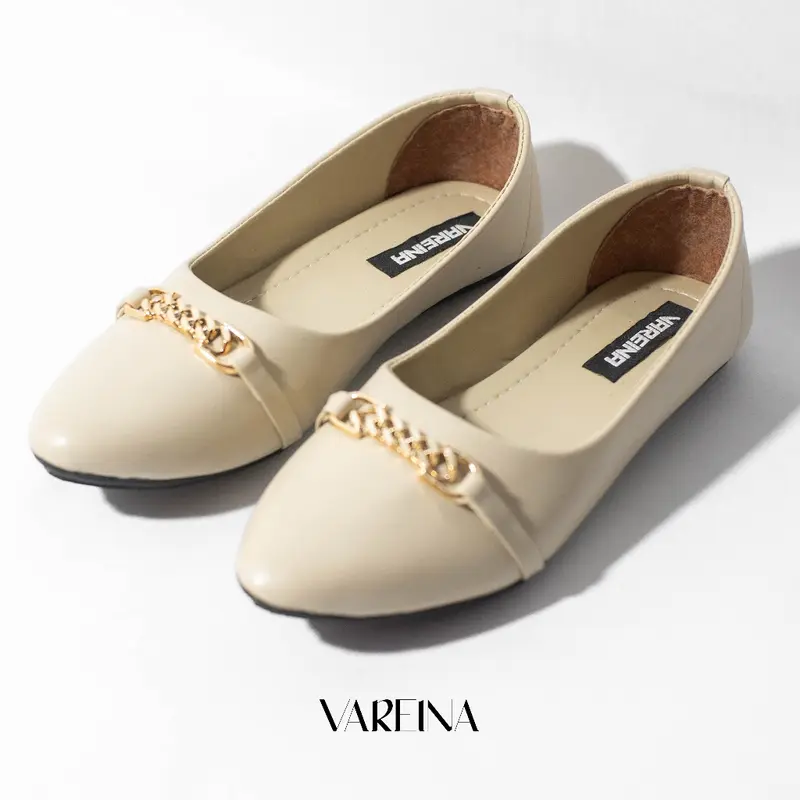 Vareina - Siren Flatshoes Wanita / Sepatu Kerja Sol Karet Non Slip 5