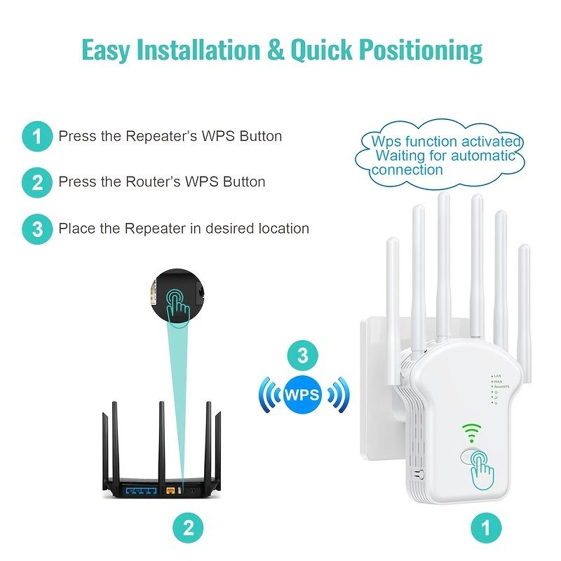 Product Introduction of 2024 WiFi Extender WiFi Booster 6X Stronger 300Mbps WiFi signal strong penetration 6 antennas with 360 ° full coverage Supporting Ethernet ports 14